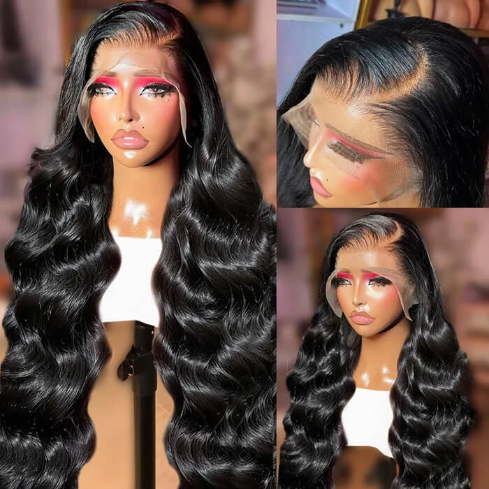 Body Wave 13x4 Natural Lace Frontal Wig