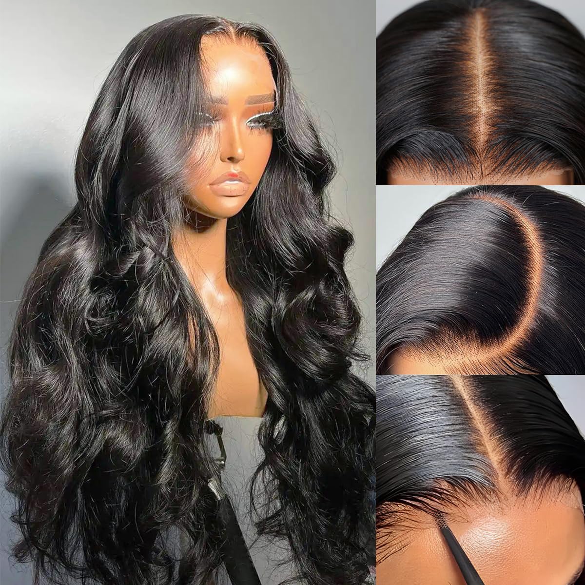 4x6 Natural Body Wave Closure Wig