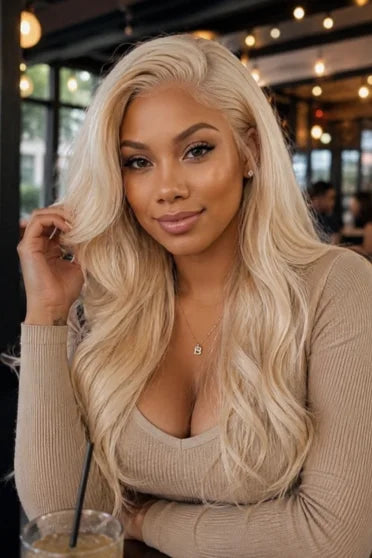 613 Blonde Body Wave 13x4 Lace Front Wig