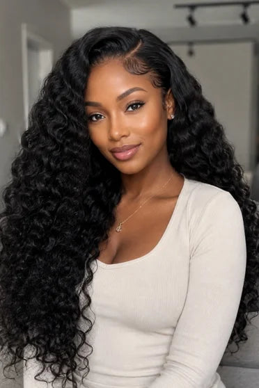 13x4 HD Lace Loose Deep Wave Wig 200% Density