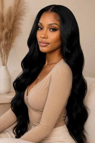 4x6 Natural Body Wave Closure Wig