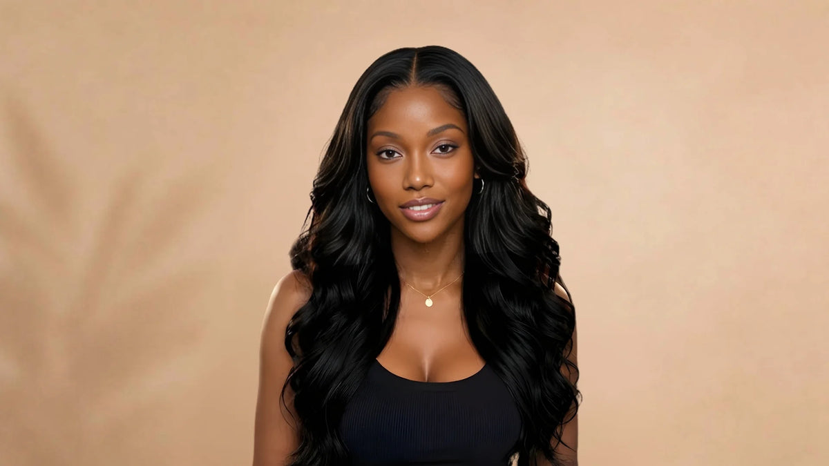 Before wearing Natural 4x7 3D Body Wave Wig