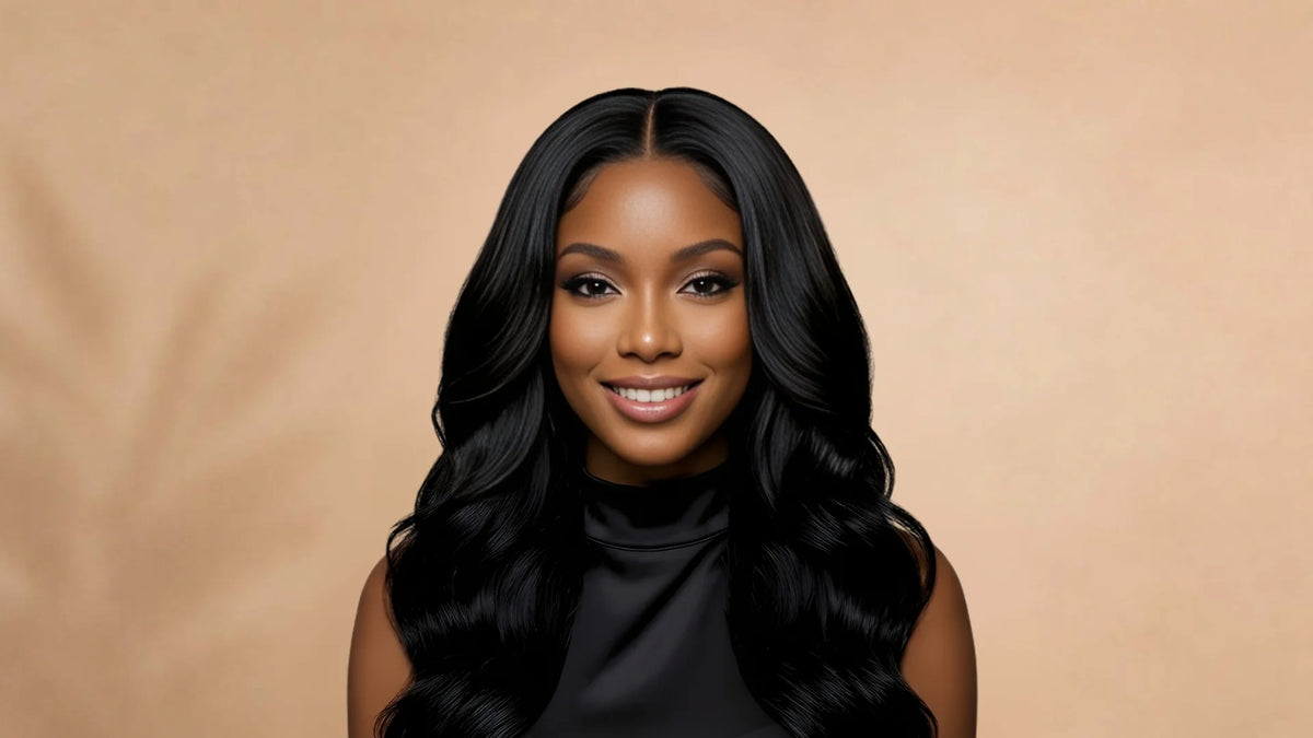 Before wearing 4x4 Natural Body Wave Closure Wig