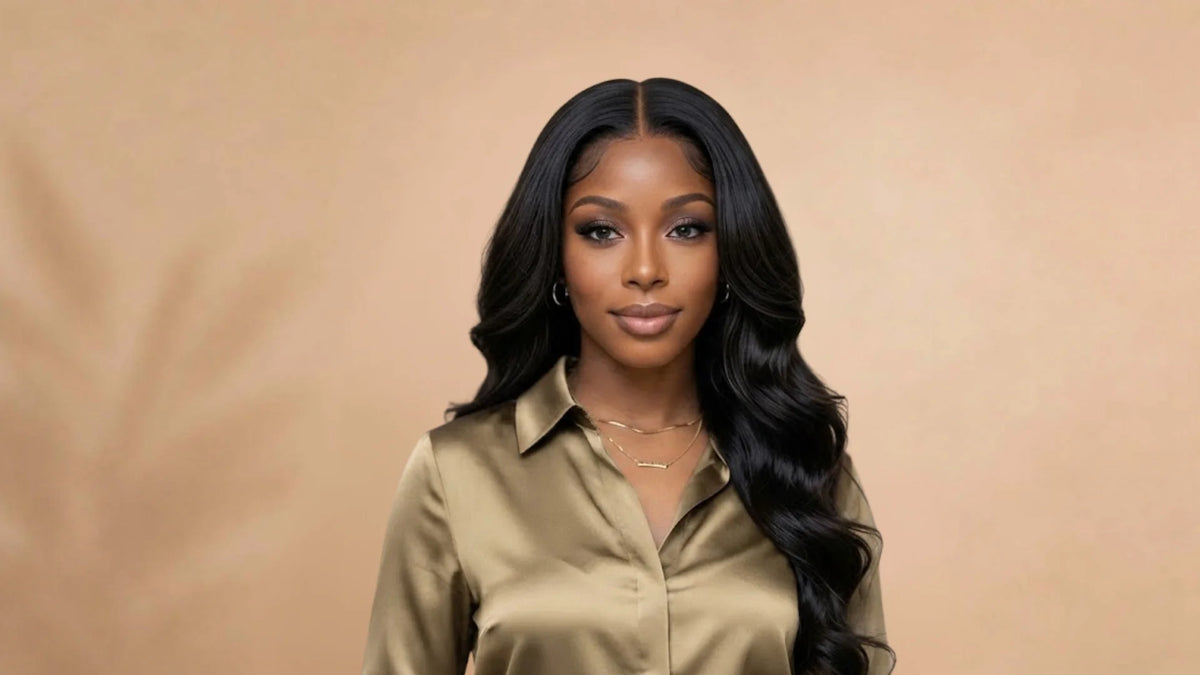 Before wearing 13x4 Body Wave Natural Lace Front Wig