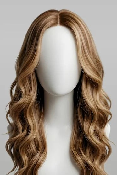 Highlighted Wear & Go Glueless Synthetic Wig