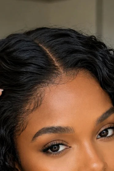 Customer style image - AA Brazilian Wavy Lace Front Wig
