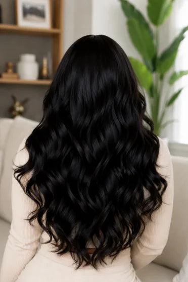 Glueless 13x5 HD Lace Body Wave Wig with Bangs
