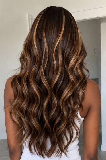 4/27 Honey Blonde Ombre Body Wave HD Lace Frontal Wig