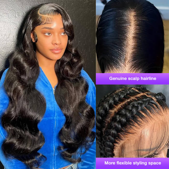 Body Wave 13x4 Natural Lace Frontal Wig