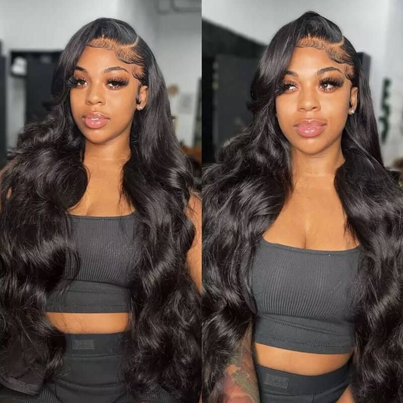 4x6 Natural Body Wave Closure Wig