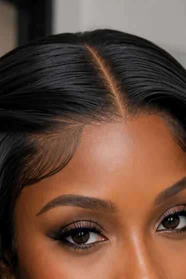 Customer style image - 13x4 Body Wave Natural Lace Front Wig