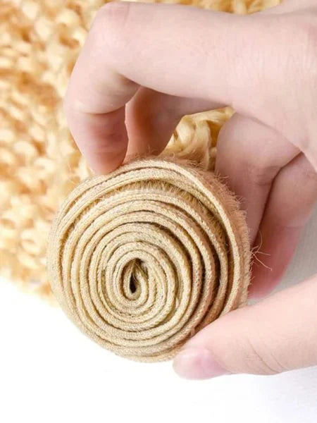613 Blonde Deep Wave Unprocessed Human Hair Extension