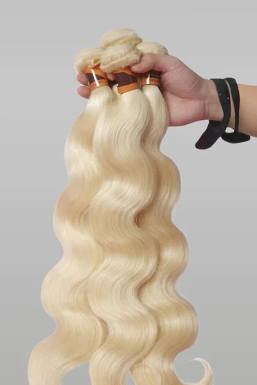 613 Honey Blonde Body Wave Double Weft Extension