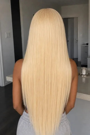 613 Honey Blonde Straight HD Lace Frontal Wig