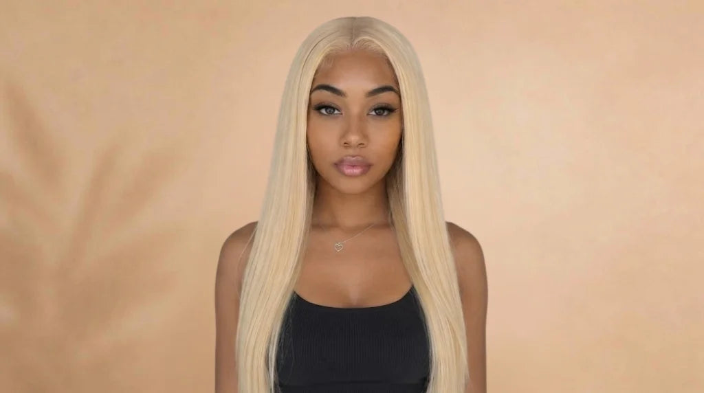After wearing 613 Honey Blonde Straight HD Lace Frontal Wig