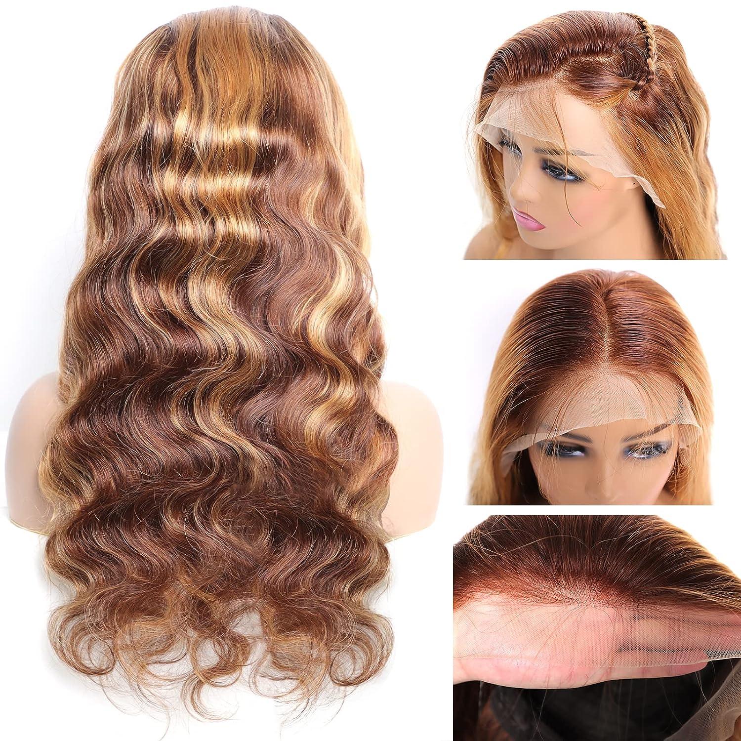 P4/27 Body Wave 13x4 Lace Front Wig