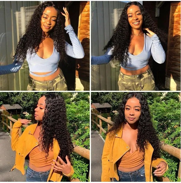 AA Brazilian Wavy Lace Front Wig