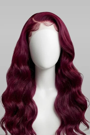 99J Burgundy Body Wave HD Lace Frontal Wig