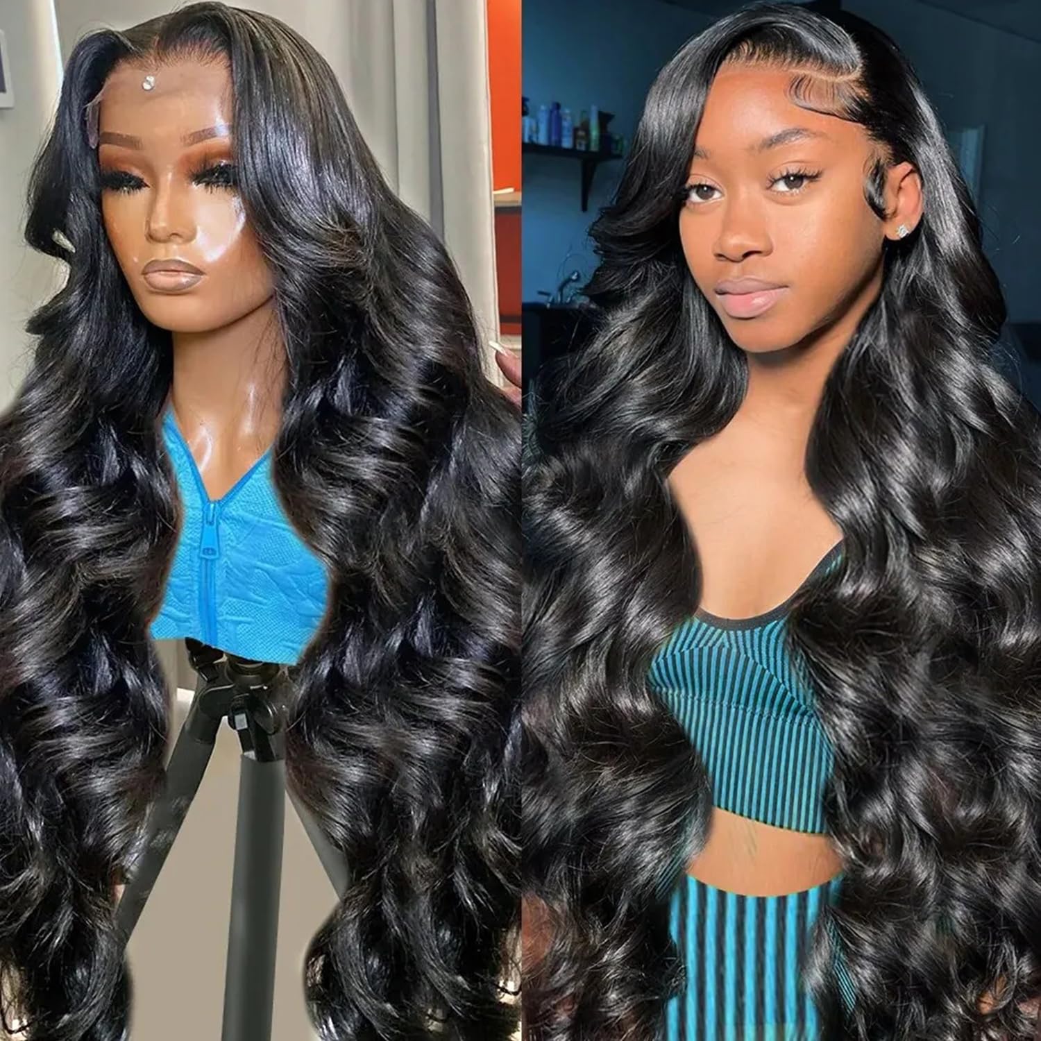 13x4 Body Wave Natural Lace Front Wig