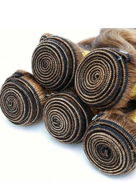 Blonde Highlight Body Wave Raw Human Hair Extension
