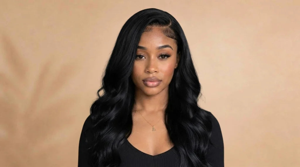 After wearing Body Wave HD Lace Frontal Glueless Wig