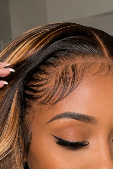 Customer style image - Body Wave P4/27 Highlight 13x6 HD Lace Wig 200% Density