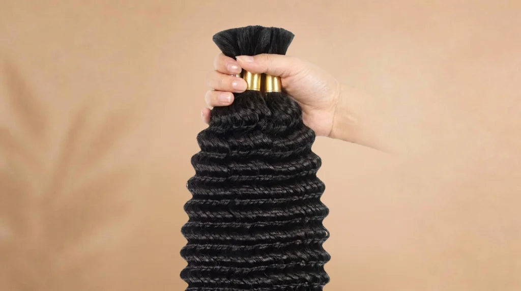 After wearing Boho Braids Deep Water Wave, Curly Extension