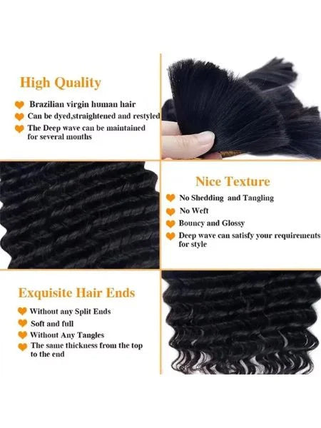 Boho Braids Deep Water Wave, Curly Extension