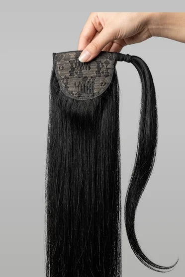 Bone Straight Human Hair Ponytail Extension
