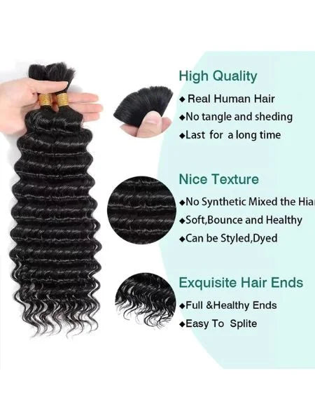 Boho Braids Deep Water Wave, Curly Extension