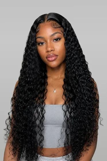 Deep Wave HD Glueless Lace Wig 200% Density