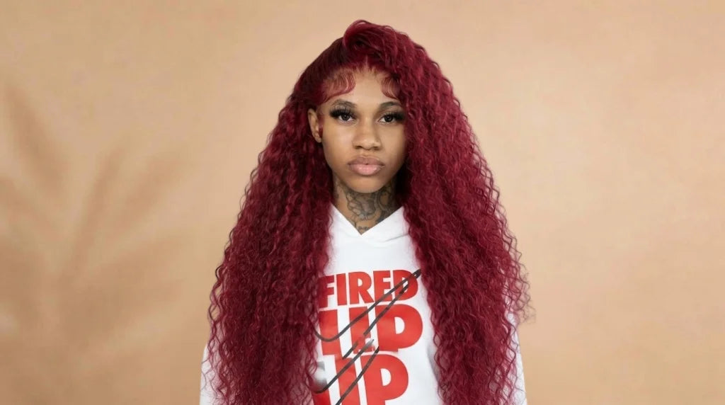 After wearing Deep Wave 99J Burgundy 13x6 HD Lace Wig 200% Density