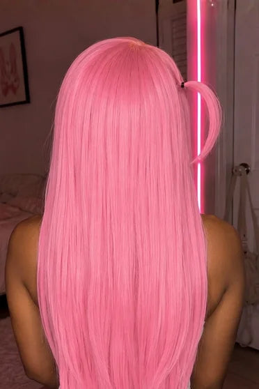 Hitori Gotoh Long Pink Anime Cosplay Wig