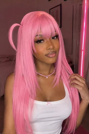 Dramatic Vibrant Pink, Bold Glam
