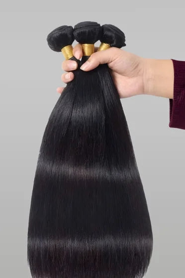 Silky Straight Brazilian Human Hair Bundle