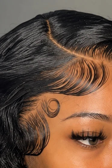 Customer style image - Kinky Curly 3-in-1 Half Human Hair Blend Ready to Wear Wig