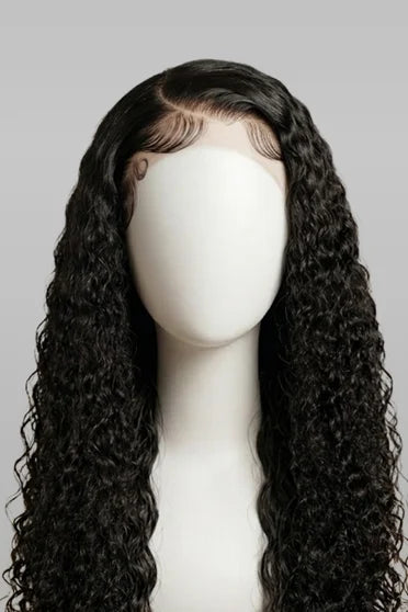 Kinky Curly 3-in-1 Half Human Hair Blend Ready to Wear Wig
