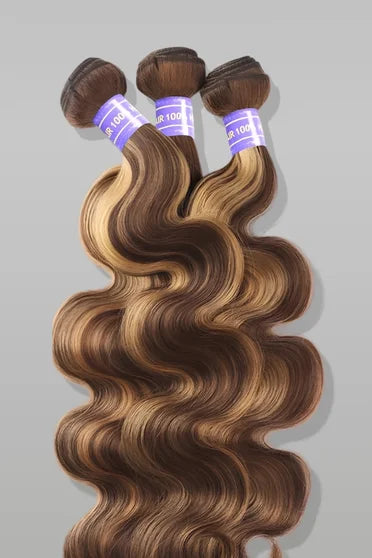 P4/27 Honey Blonde Ombre Body Wave Extension