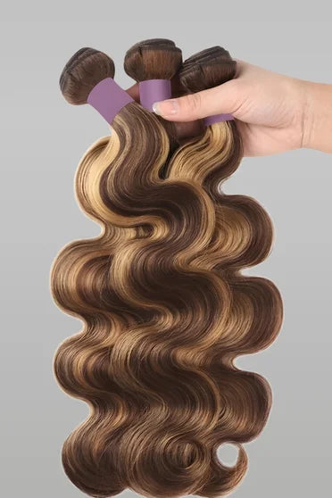 P4/27 Honey Blonde Ombre Body Wave Extension