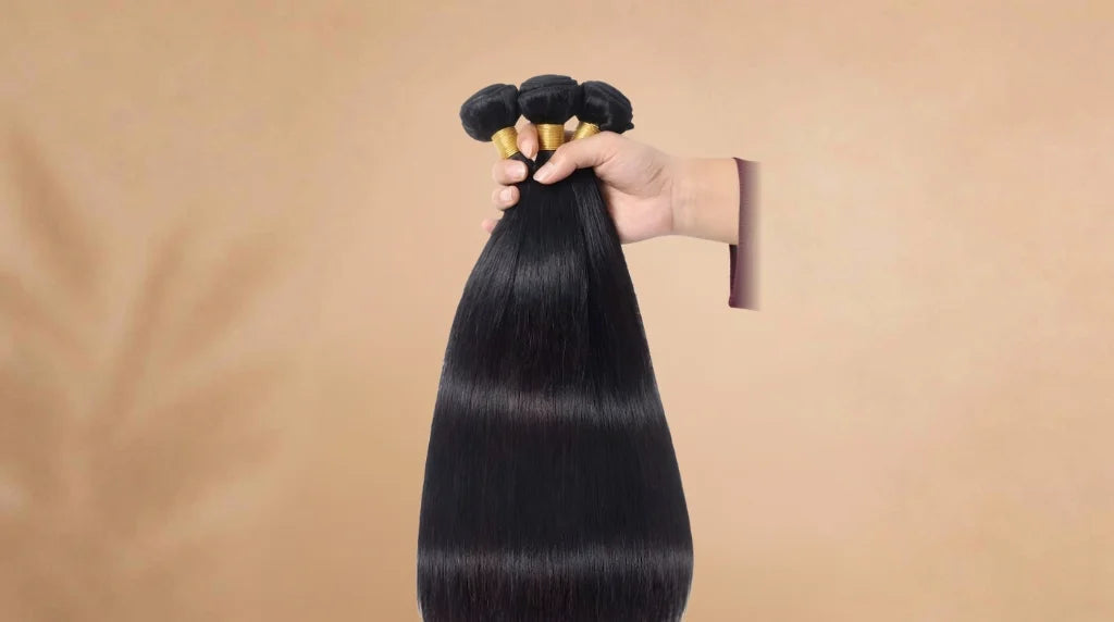 After wearing Silky Straight Brazilian Human Hair Bundle