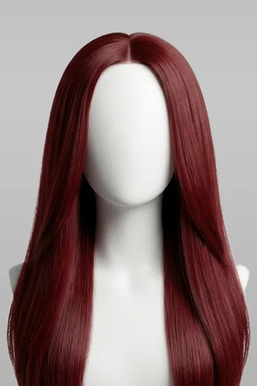 Straight 99J Burgundy 13x6 HD Lace Wig 200% Density