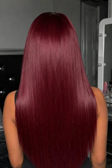Straight Chocolate Brown 13x6 HD Lace Frontal Wig