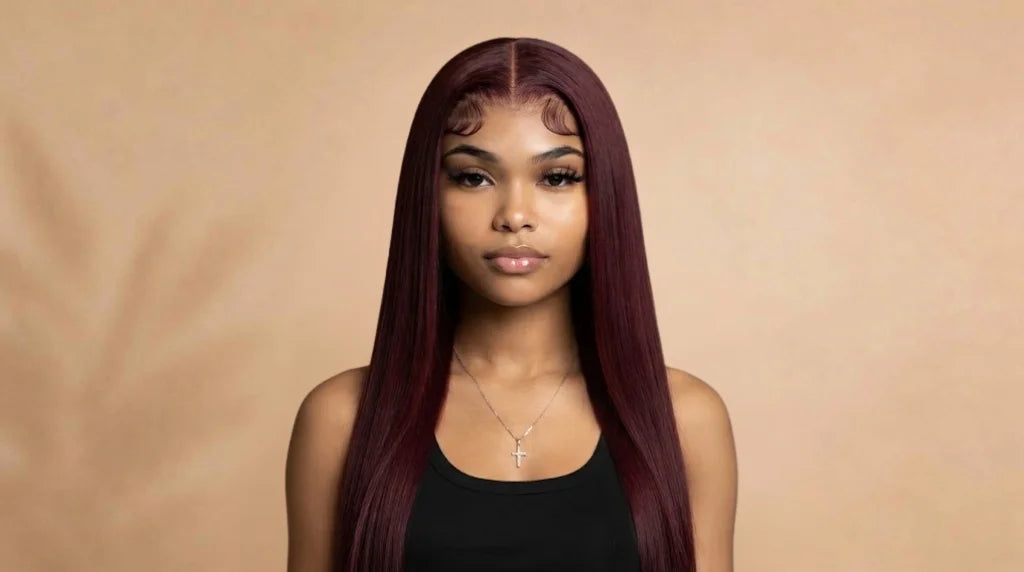 Before wearing Straight Chocolate Brown 13x6 HD Lace Frontal Wig