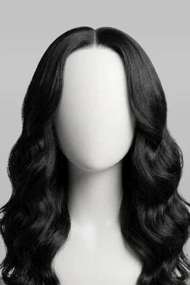 V-Part Body Wave 220 Density Hair Wig