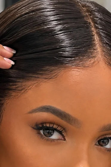 Customer style image - Wear & Go Straight Short Bob HD Lace Front Glueless Wig