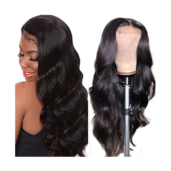 4x4 Natural Body Wave Closure Wig