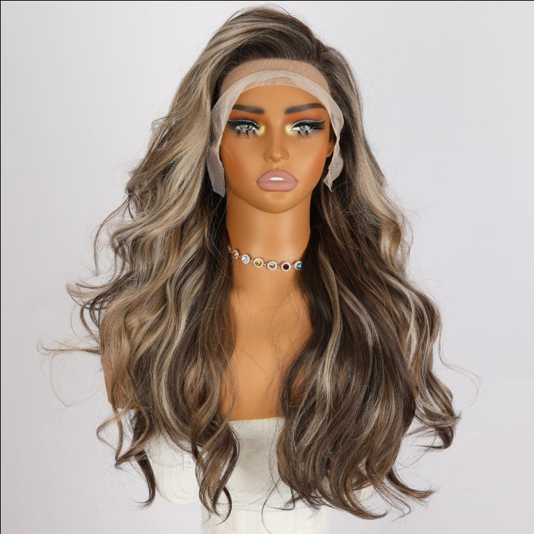 Highlighted Wear & Go Glueless Synthetic Wig