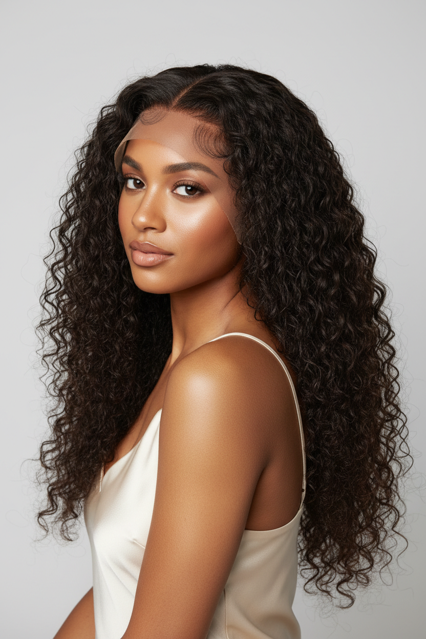 13x5 Natural Body Wave Middle Part Wig